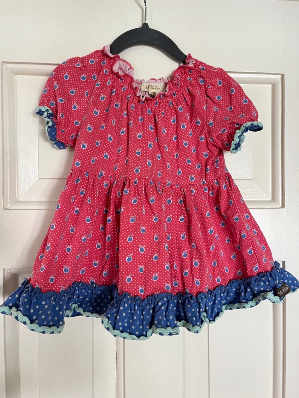Matilda Jane apple print top